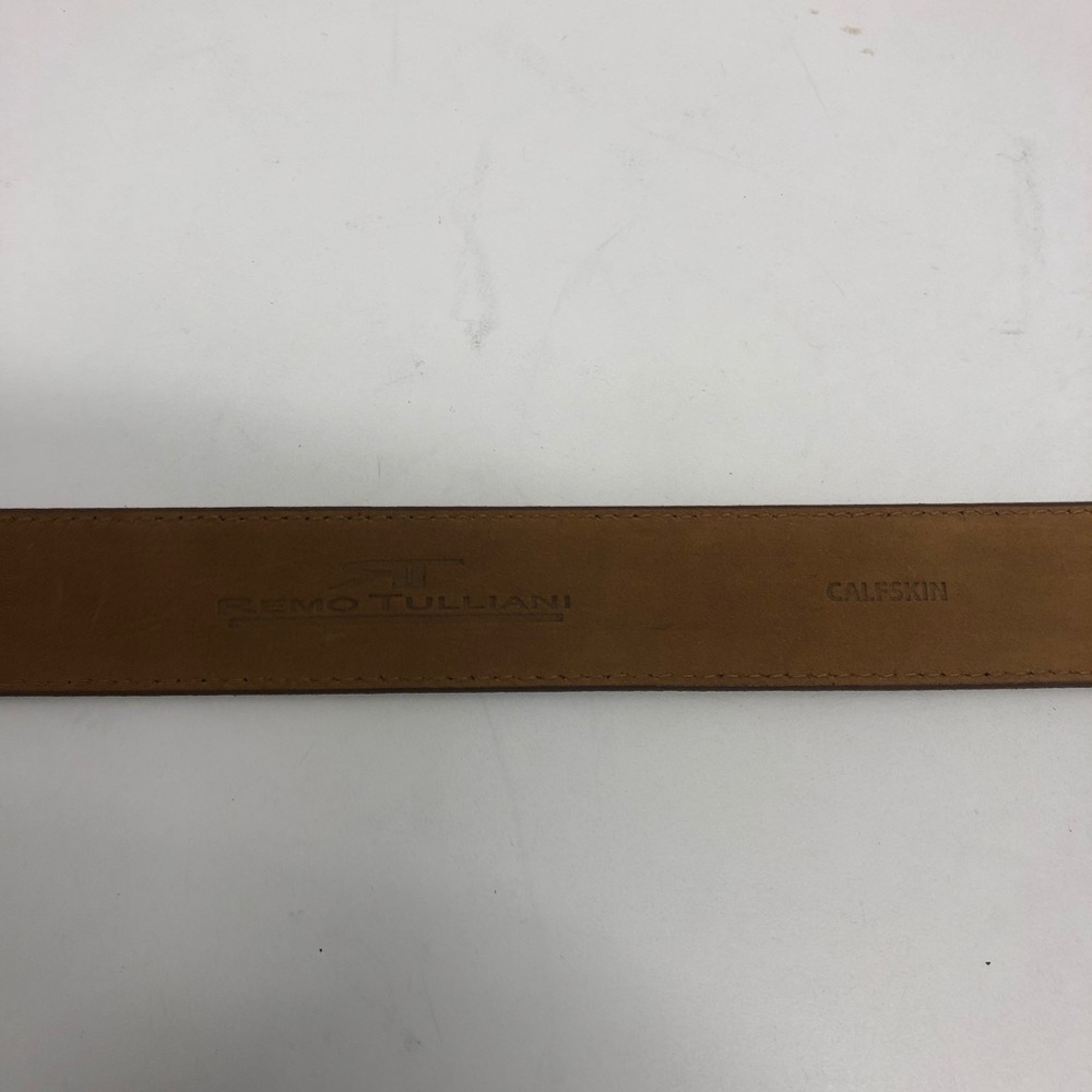 Remo Tulliani belt leather calf cognac SZ 44 - Picture 3 of 3